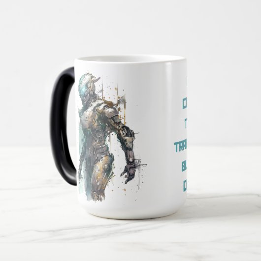 Cyberpunk Robot Mug (Devant gauche)