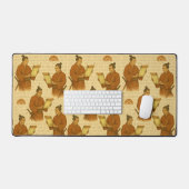 Cyberpunk Samurai Code Geleerde Bureaumat (Keyboard & Muis)