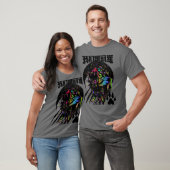 Cyberpunk Samurai Neon Warrior T-shirt (Unisex)