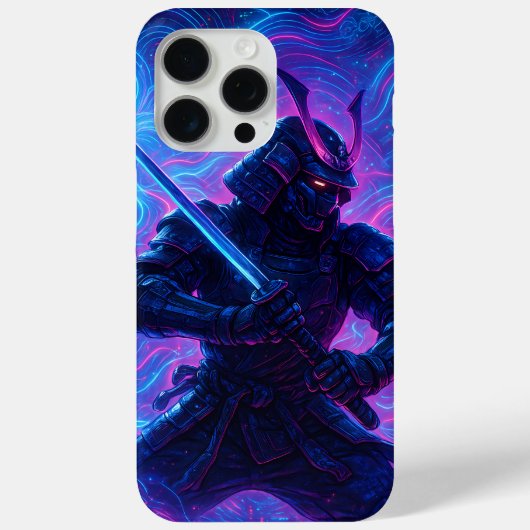Cyberpunk Samurai - Volledige dekking Neon iPhone  Case-Mate iPhone Case (Achterkant)