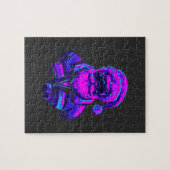 Cyberpunk Santa Claus Legpuzzel (Horizontaal)