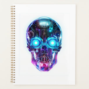 Cyberpunk Schedel Koning Planner