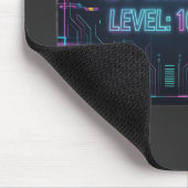 Cyberpunk Status Gaming Level 100 mousepad Muismat (Hoek)