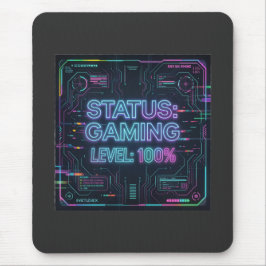​Cyberpunk Status Gaming Level 100 mousepad  Muismat