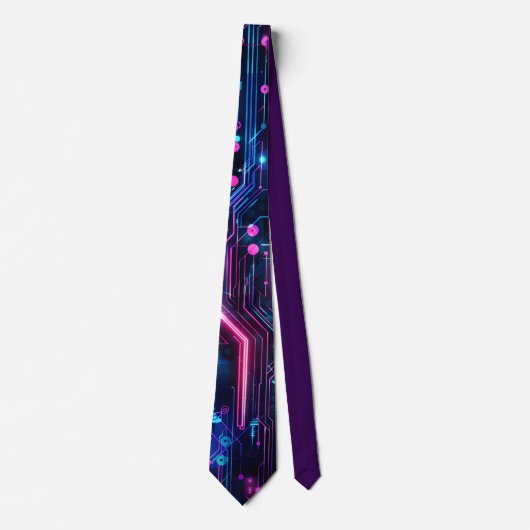 Cyberpunk Tie /Cyberpunk Krawatte Stropdas (Voorkant)