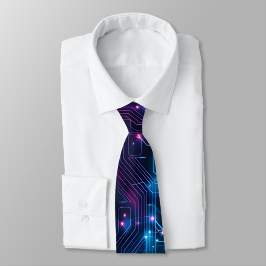 Cyberpunk Tie /Cyberpunk Krawatte Stropdas (Gebonden)
