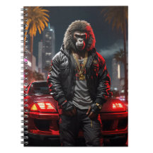 Cyberpunk Urban Ape Notitieboek