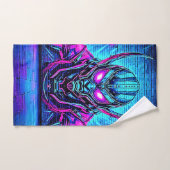 Cyberpunk Vibe héroïque (Serviette à main)