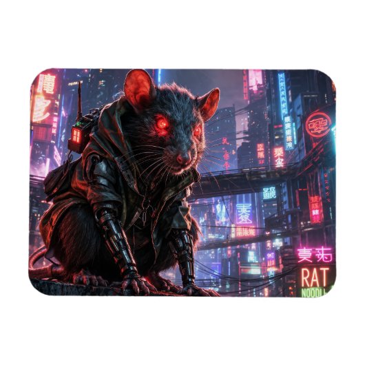 CyberRat Magneet (Horizontaal)