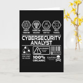 Cybersecurity analist kaart (Gele Bloem)
