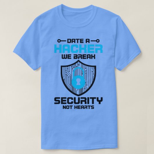Cybersecurity Computer Security Cyber Security Dat T-shirt (Design voorkant)