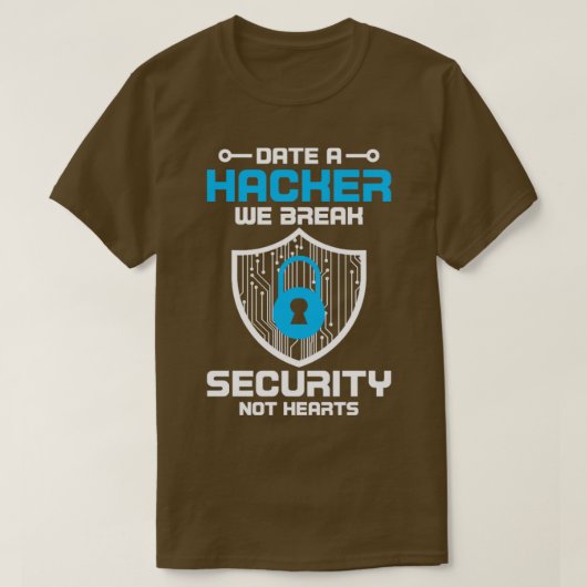 Cybersecurity Computer Security Cyber Security Dat T-shirt (Design voorkant)