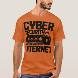 Cybersecurity Computer Security Cyber Security voo T-shirt