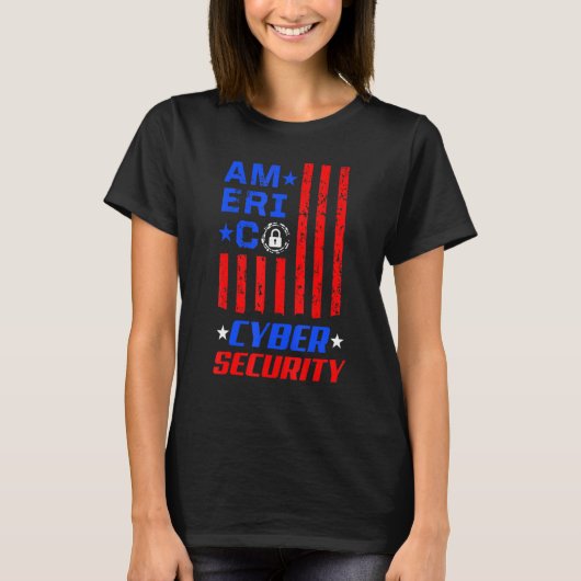 Cybersecurity IT analist Certified Tech Security 1 T-shirt (Voorkant)