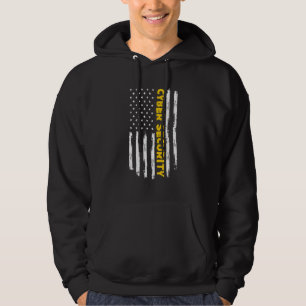Cybersecurity it programmeert verticale uikmarkeri hoodie