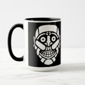 Cybersmily Cyborg Logo Mug Noir (Gauche)