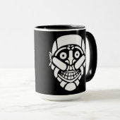 Cybersmily Cyborg Logo Mug Noir (Devant droit)