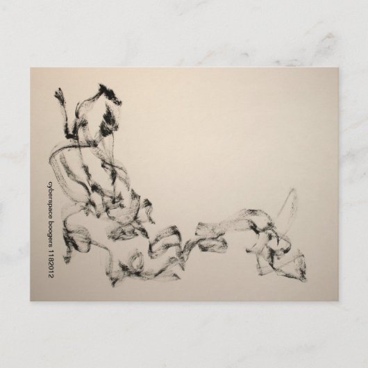 cyberspace boogers 1182012 briefkaart (Voorkant)