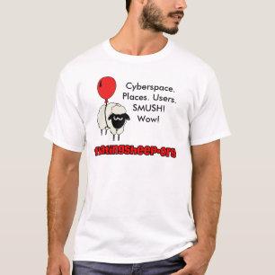 Cyberspace. Plaatsen. Gebruikers. SM... T-shirt