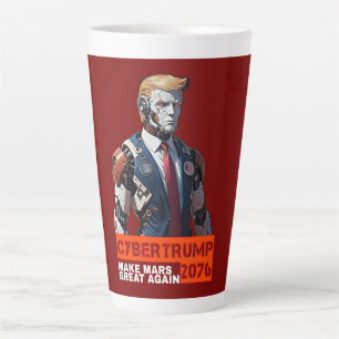 CyberTrump 2076 Maak Mars weer geweldig Latte Mok