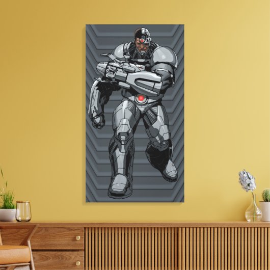 Cyborg Canvas Afdruk (Insitu (Woonkamer))