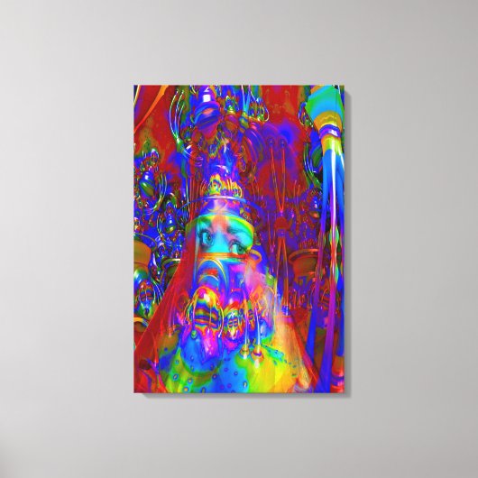 Cyborg Creatie Canvas Afdruk (Voorkant)
