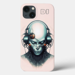 Cyborg Cyberpunk DJ iPhone 13 Hoesje