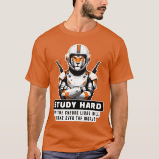 Cyborg Dier leeuw citaten familie T-shirt