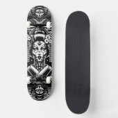 Cyborg Geisha Skateboard (Voorkant)
