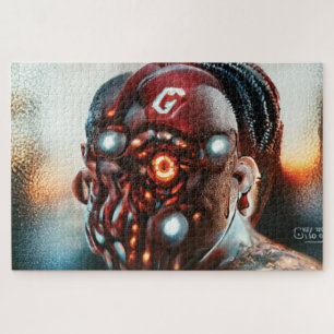 Cyborg Jigzaag Puzzle Legpuzzel