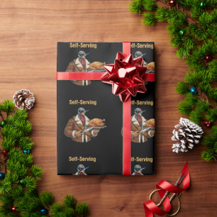 Cyborg Kalkoen neemt wraak met Thanksgiving Cadeaupapier