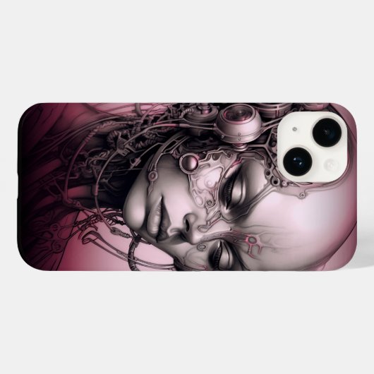 cyborg meisje cool tiener Case-Mate iPhone case (Achterkant (horizontaal))