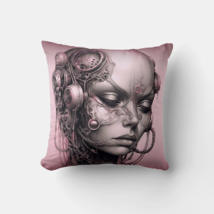 cyborg meisje cool tiener kussen