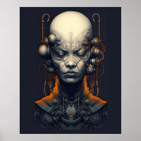 Cyborg Meisje Dreamer Tiener