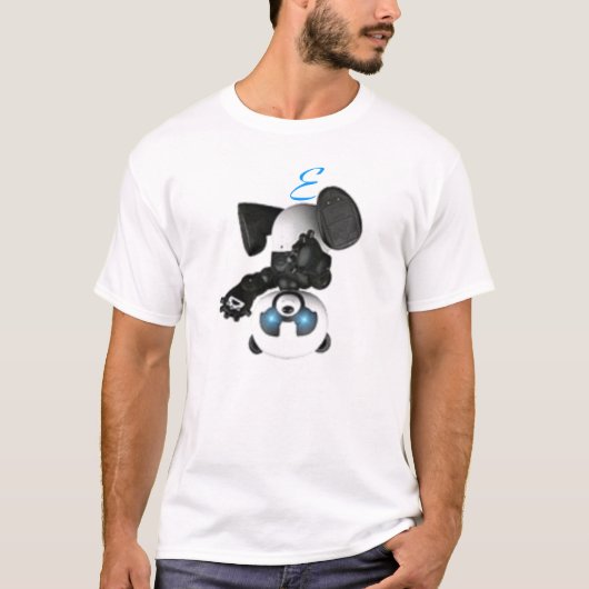 Cyborg Panda;Einar T-shirt (Voorkant)