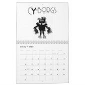 Cyborg Robot Kalender (Jan 2027)