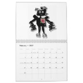 Cyborg Robot Kalender (Feb 2027)