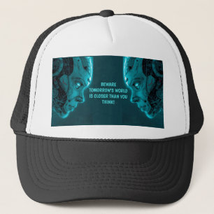 CYBORG ROBOTISCH HOOFD TRUCKER PET