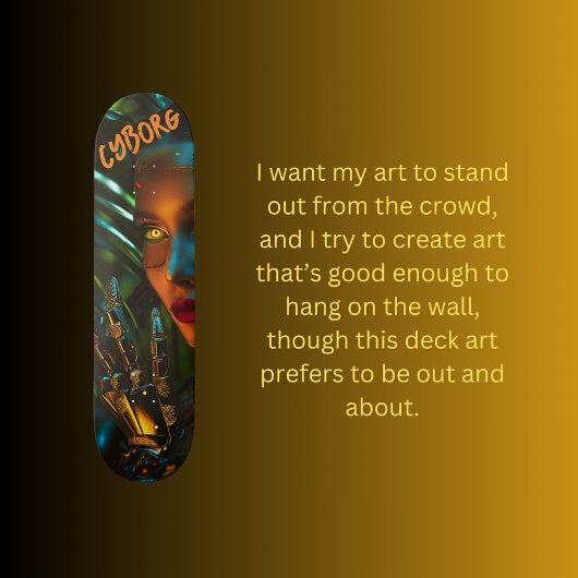 Cyborg Skateboard