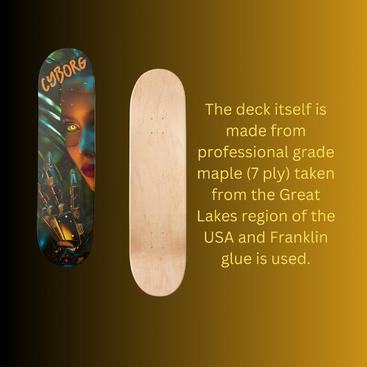 Cyborg Skateboard