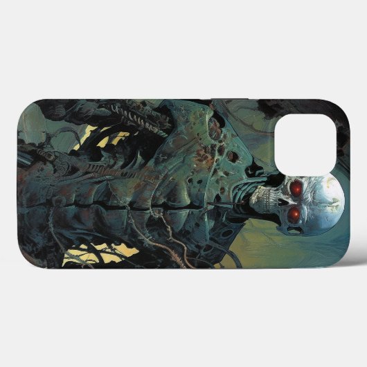 Cyborg Skeleton Futuristic Science Fiction Case-Mate iPhone Case (Achterkant (horizontaal))