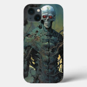 Cyborg Skeleton Futuristic Science Fiction Case-Mate iPhone Case (Achterkant)