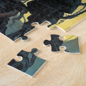 Cyborg Skeleton Futuristic Science Fiction Legpuzzel (Zijkant)