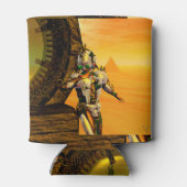 CYBORG TITAN, DESERT HYPERION Science Fiction Scif Blikjeskoeler (Achterkant)