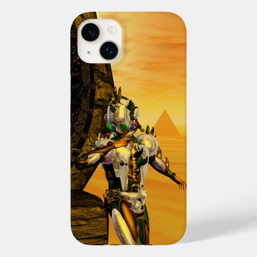 CYBORG TITAN, DESERT HYPERION Science Fiction Scif Case-Mate iPhone Case (Achterkant)