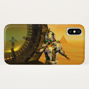 CYBORG TITAN, DESERT HYPERION Science Fiction Scif iPhone X Hoesje