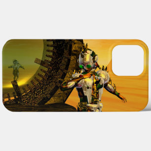 CYBORG TITAN, DESERT HYPERION Science Fiction Scif iPhone 13 Pro Max Hoesje