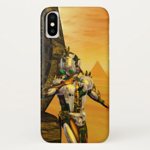 CYBORG TITAN, DESERT HYPERION Science Fiction Scif iPhone X Hoesje