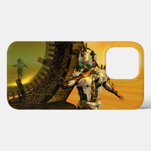 CYBORG TITAN, DESERT HYPERION Science Fiction Scif iPhone 13 Pro Hoesje