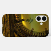 CYBORG TITAN, DESERT HYPERION Science Fiction Scif Case-Mate iPhone Case (Achterkant (horizontaal))